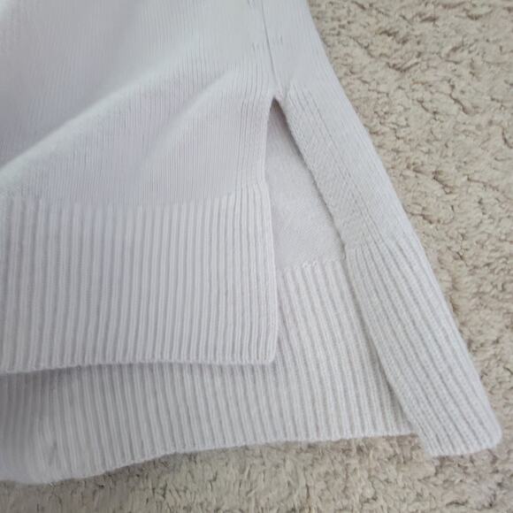 Robert Rodriguez Braided Sweater Womens M Wool Cashmere Knit Turtleneck Beige - Picture 11 of 11